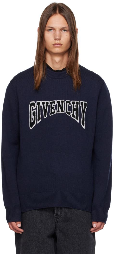 givenchy navy jumper|givenchy sweater price.